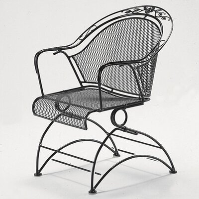 Mesh Chairs on Woodard Windflower Coil Spring Barrel Dining Arm Chair   5w0088