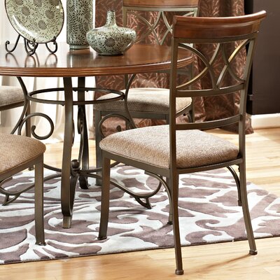 Powell Cafe Hamilton Dining Chair in Matte Pewter and Bronze (Set of 2) Best Price