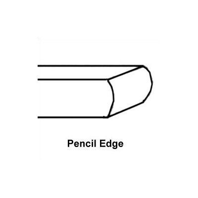 Powell 38 Round Pencil Edge Glass Tabletop Best Price