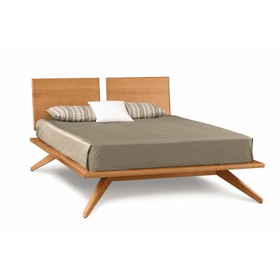 Astrid Bed with 2 Adjustable Headboard Panels Size: King, Finish: Windsor Cherry