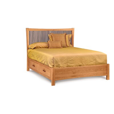 Berkeley Bed with Storage Size: King, Finish: Windsor Cherry