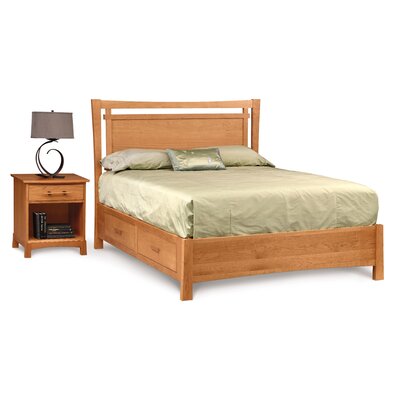 Monterey Storage Bed Finish: Natural Cherry, Size: Cal King