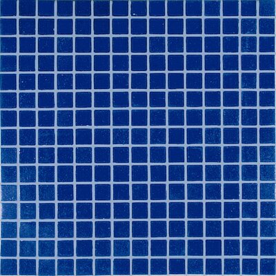 Project Base 3/4 x 3/4 Glass Mosaic in Dark Blue Basic