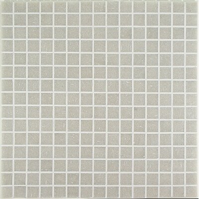 Project Base 3/4 x 3/4 Glass Mosaic in Grey Basic