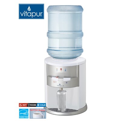 Water Dispensers 2015 Vitapur Countertop Water Dispenser In White