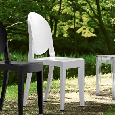 Zuo Modern Anime Armless Chair in White (Set of 4) Best Price