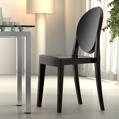 Zuo Modern Anime Armless Chair in Black (Set of 4) Best Price