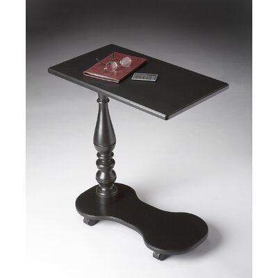 Tray Table on Butler Masterpiece Mobile Tray Table In Distressed Black