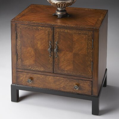 Butler 7008225 Cherry and Burl Accent Cabinet