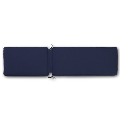 RST Outdoor Navy Sunbrella Patio Chaise Lounge Cushion OP-7212-E5439