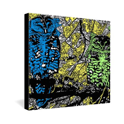 Romi Vega Bright Owl Gallery Wrapped Canvas Size: 20
