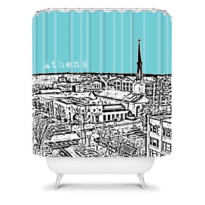 DENY Designs Bird Ave College Cities Shower Curtain