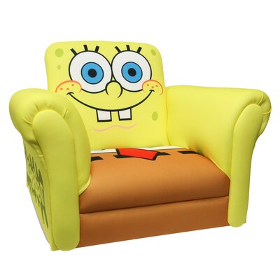 Kids Rocking Chair: Magical Harmony Kids SpongeBob Armless Chair