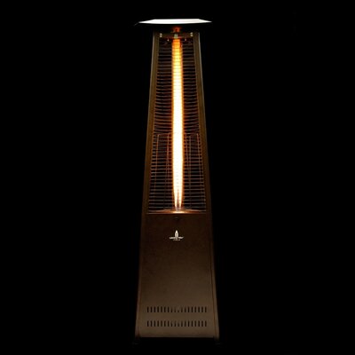 Lava Lite Z7 Patio Heater Finish: Heritage Bronze, Type: Natural Gas, Assembly: Unassembled