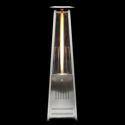 Lava Lite Z7 Patio Heater Finish: Stainless Steel, Type: Propane, Assembly: Unassembled