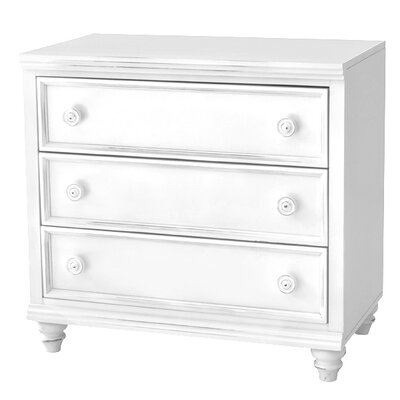 Outer Banks 3 Drawer Chest Finish: White