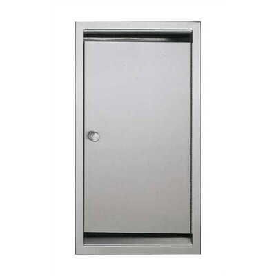 Recessed Bed Pan and Urinal Cabinet