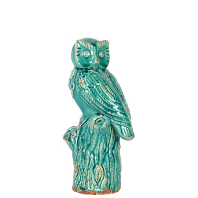 Urban Trends 11.5H in. Ceramic Owl