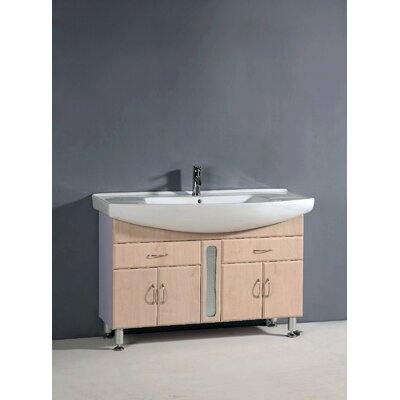 Legion Furniture WTH2121 Sink Vanity in White Ceramic Top