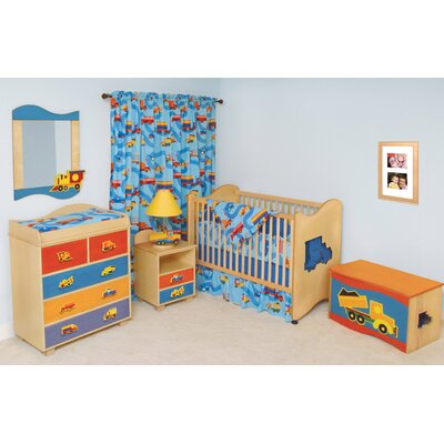  Nursery Bedding Sets on Boys Like Trucks Nursery Bedroom Bedding Set   Rm122 Bt