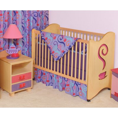 Bedroom Comforter Sets on Little Girl Teaset Nursery Bedroom Bedding Set