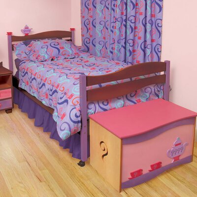 twin bed frame little girl