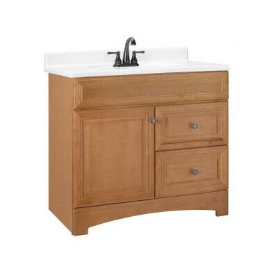 RSI Home Products CHR36DY Cambria 36 in. Vanity Cabinet Only, Harvest