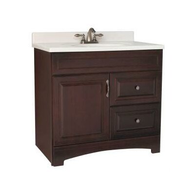 RSI Home Products GJVM36DY Gallery 36 in. Vanity Cabinet Only, Java
