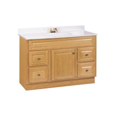 RSI Home Products HOA48DY Hampton 48 in. Vanity Cabinet Only, Oak