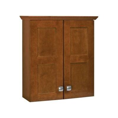 RSI Home Products TTARTY-CHT Artisan 20 in. Bath Storage Cabinet, Chestnut