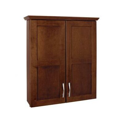 RSI Home Products TTCY-ACO Casual 25-1/2 Bath Storage Cabinet, Cognac