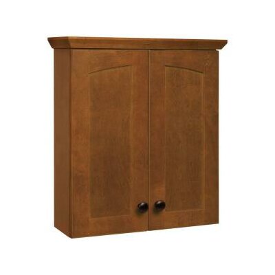 RSI Home Products TTMELY-CHT Melborn 19 in. Bath Storage Cabinet, Chestnut