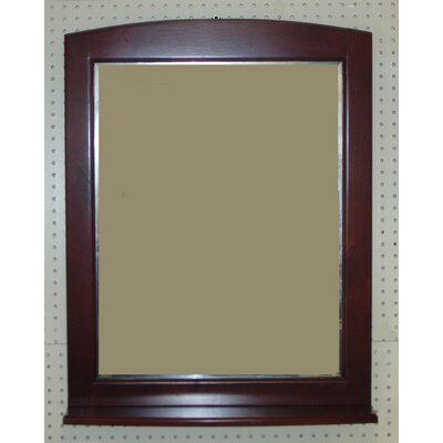 Empire Industries Windsor Collection WM30L 30 Contemporary Mirror with Shelf: Light Cherry
