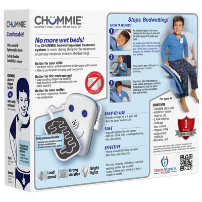  Theos Medical Systems Chummie Bedwetting Treatment System - Blue 