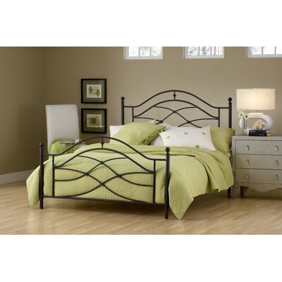 Cole Bed in Black Twinkle Size: Twin