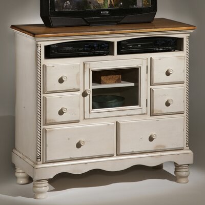 Hillsdale Furniture 1172-790 Wilshire TV Chest in Antique White