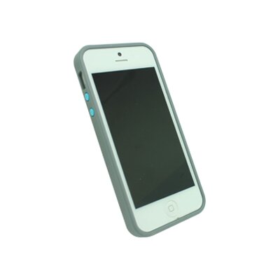 Premium Odoyo Mist Grey Shark Skin Case - iPhone 5