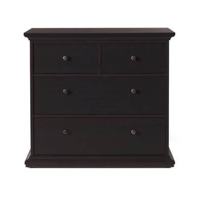 Somerset Four Drawer Chest in Coffee