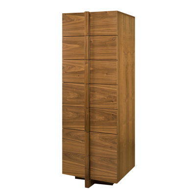 Max 7 Drawer Lingerie Chest Finish: Natural Walnut