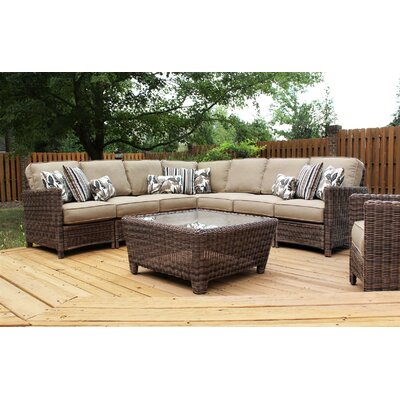 Del Ray Sectional Deep Seating Group