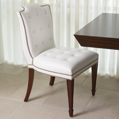 Modern Furniture Stores Atlanta on Lowest Price On Global Views Atlanta Dining Chair In White Furniture