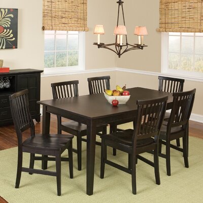 Home Styles Arts and Crafts 5 Piece Dining Set in Ebony Best Price