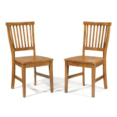 Home Styles Arts and Crafts Dining Chairs (Set of 2) in Cottage Oak Best Price