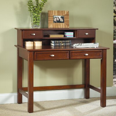 Home Styles Hanover Student Desk with Hutch Cherry