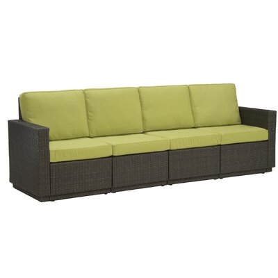 Home Styles Scottsdale Green Apple Outdoor 4-Seat Sofa