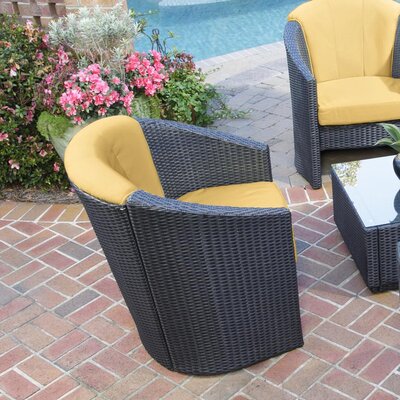 Home Styles Scottsdale Harvest Outdoor Barrel Accent Chair