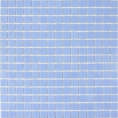 Classic Tesserae 12-7/8 x 12-7/8 Glass Tile in Orchid Blue