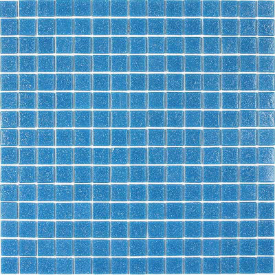 Classic Tesserae 12-7/8 x 12-7/8 Glass Tile in Blue Sky