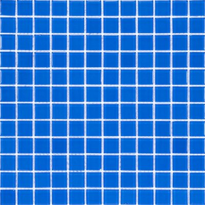 Cristezza Select 11-3/4 x 11-3/4 Cristezza Select Glass Tile in Mediterranean Blue