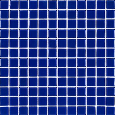 Cristezza Select 11-3/4 x 11-3/4 Cristezza Select Glass Tile in Midnight Blue